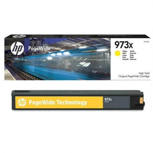 HP 973X Gelb Original PageWide Druckerpatrone mit hoher Reichweite