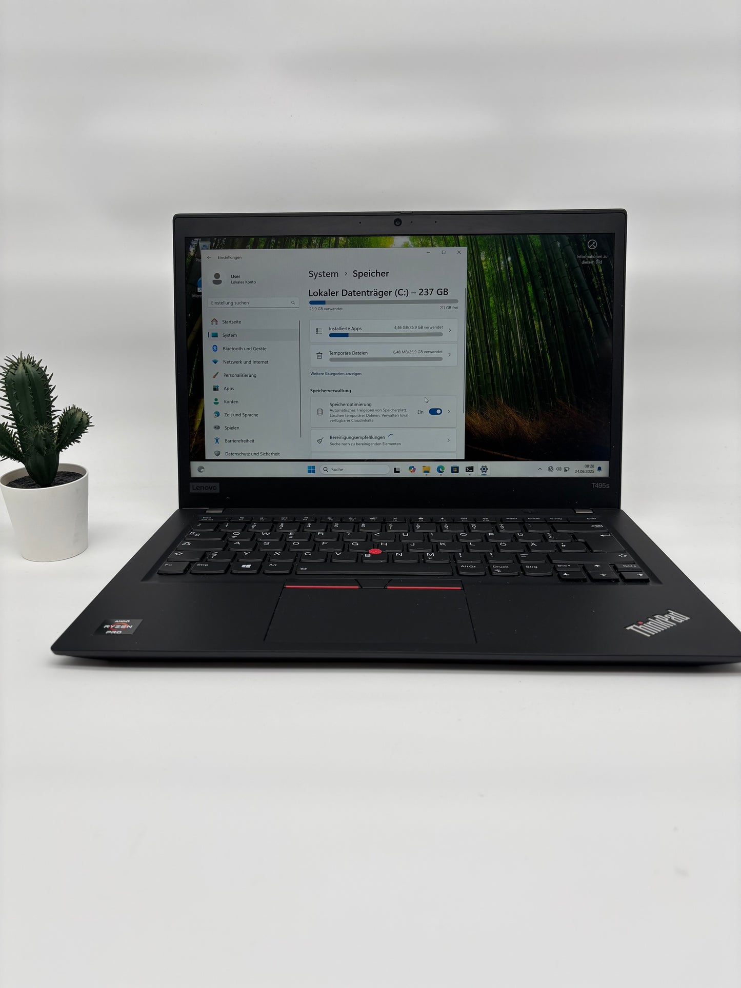 Lenovo ThinkPad T495s | Ryzen 5 Pro 3500U | 16GB RAM | 256GB SSD | Vega 8