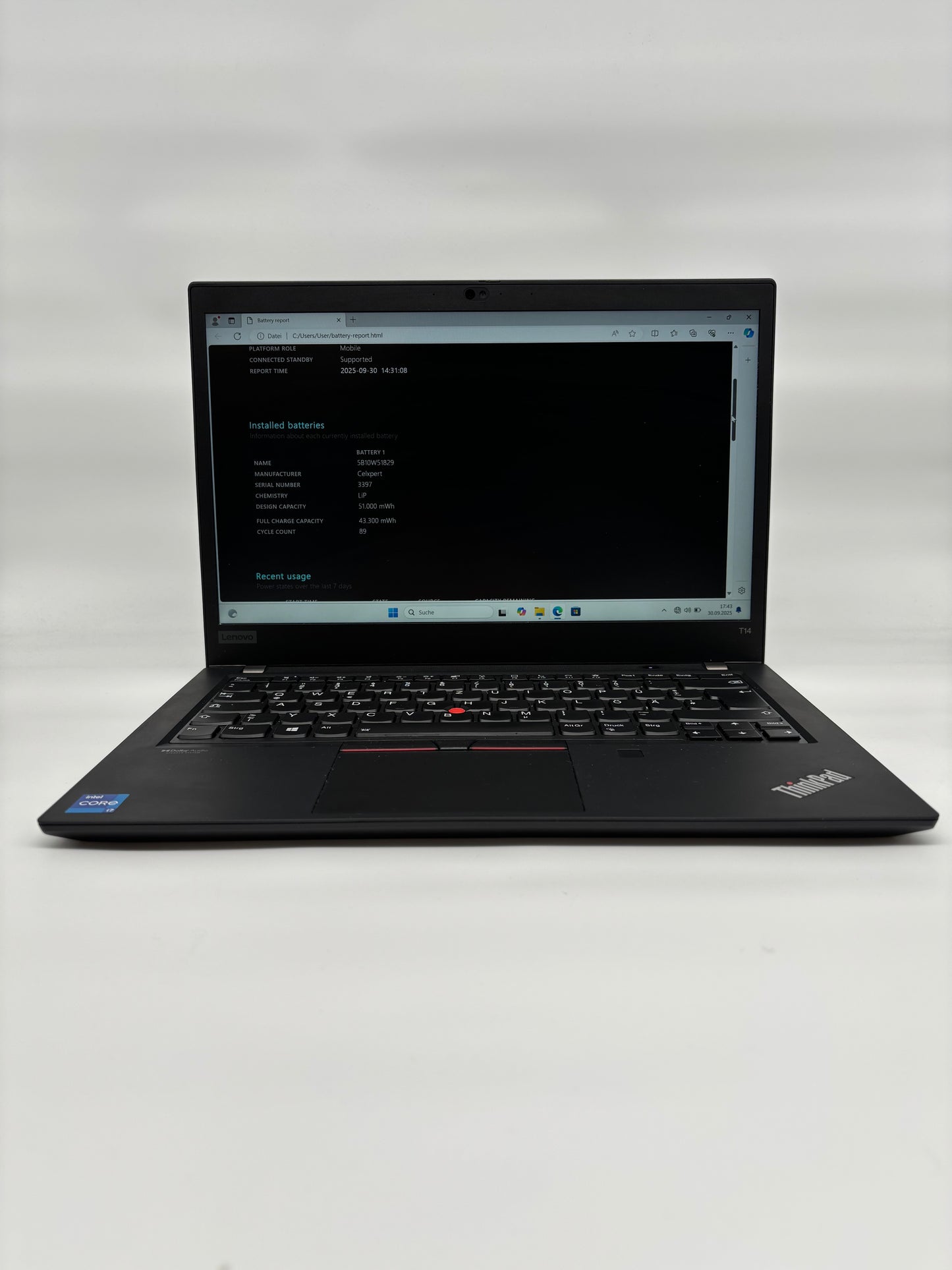 Lenovo ThinkPad T14 Gen 2 | i7-1165G7 | 16GB RAM | 500GB SSD