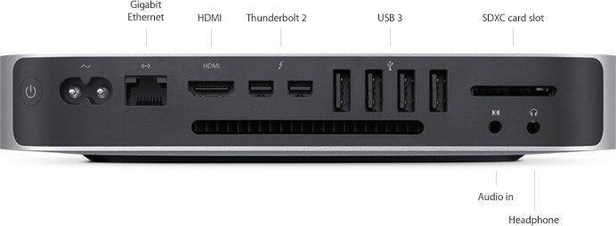 Apple Mac Mini 2014 Intel i5 2.6 GHz | 16 GB | 1 TB SSD